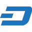 Dash (DASH) Cryptocurrency Logo