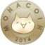 Monacoin (MONA) Cryptocurrency Logo