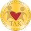 Takcoin (TAK) Cryptocurrency Logo