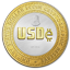 USDe (USDE) Cryptocurrency Logo